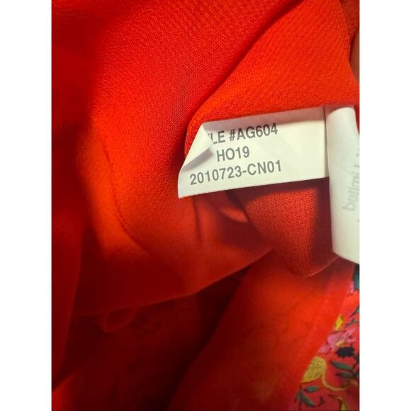 J. crew collection size M leopard red print holiday dress - EUC - Picture 9 of 11